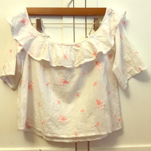 Off-the-shoulder crop top - Picture 1 of 3